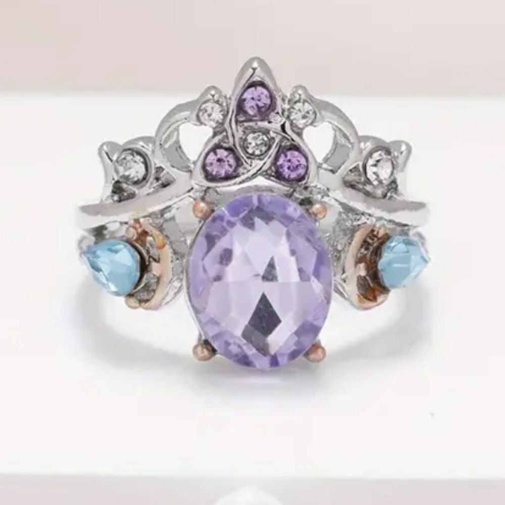 Exquisite vibrant boho ring sz 6